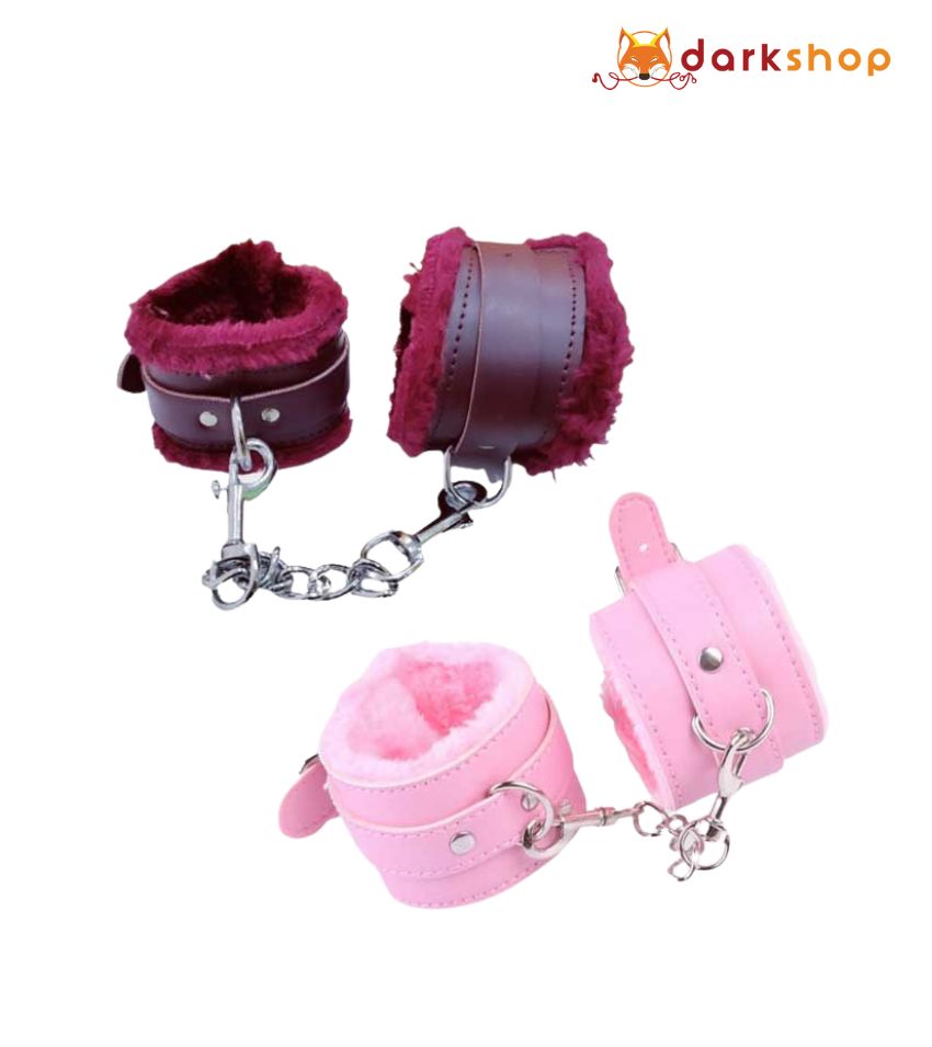 Sexy Handcuffs (Pink, Maroon, Black, Pink)