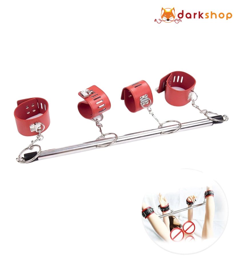 Sexy Slave Leather Bondage Ankle Handcuffs