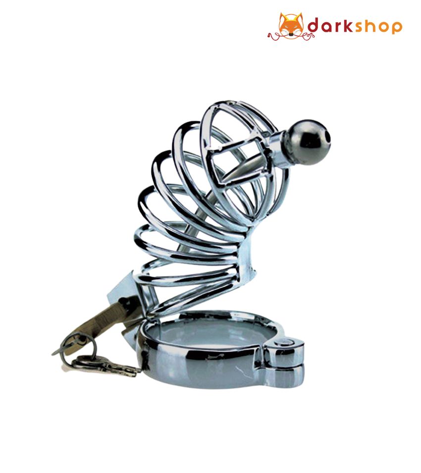 Stainless Steel Lockable Penis Cage For Men