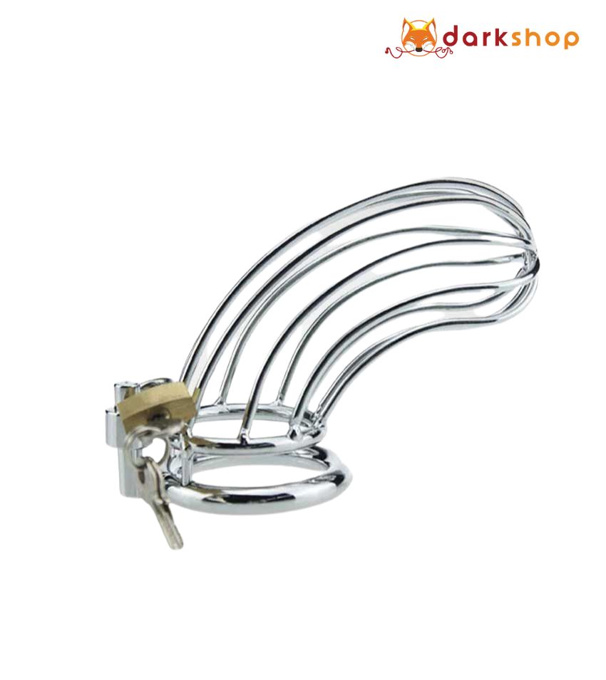 Steel Metal Male Chastity Device Locked Cage