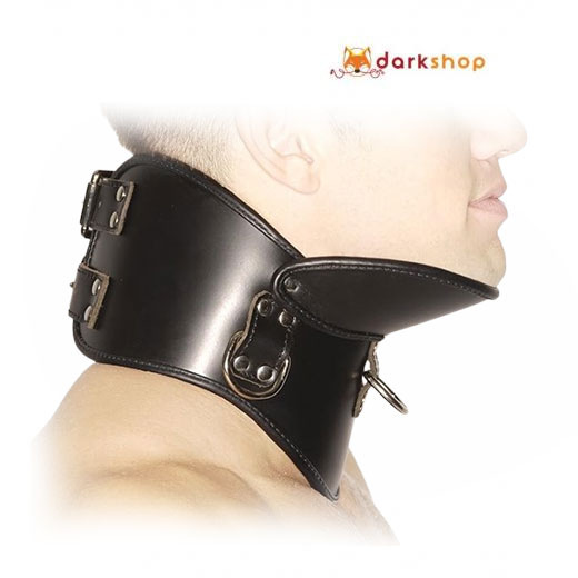 Strict Leather BDSM Neck Posture Collar Small/Medium