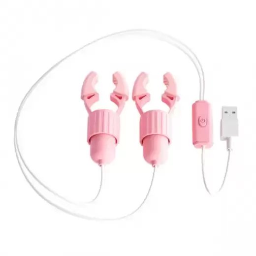 USB Nipple Clamp Vibrator for Women