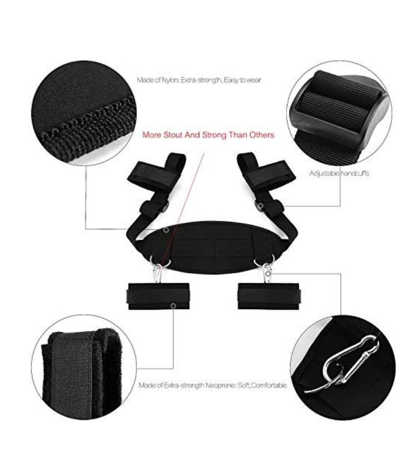 Both Wrist & Ankle Bondage Restraints