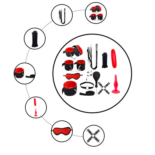 12PCS BDSM Couple Kit