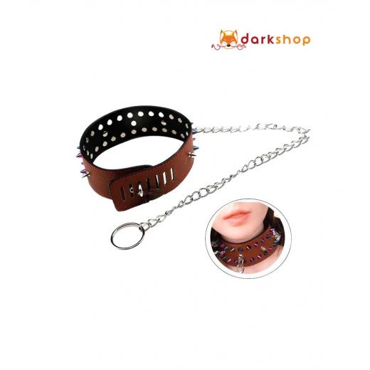 Bdsm Neck Coller With Spikes