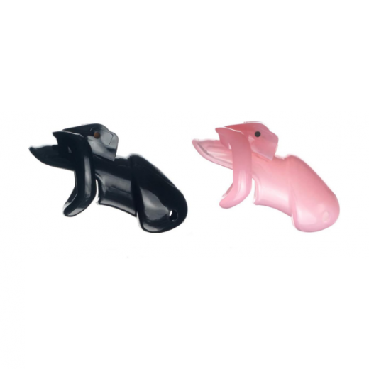 Custom Chastity Cage with 4 Active Sizes Rings