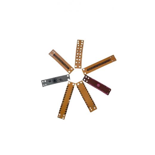 New Leather Adjustable Wristbands Cuff For Men