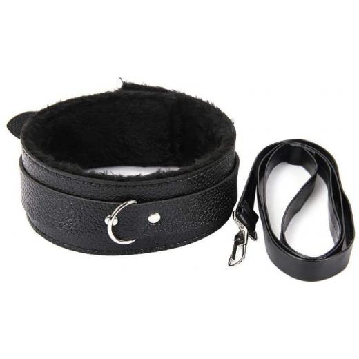 BDSM Collar with Leash Fetish Bondage