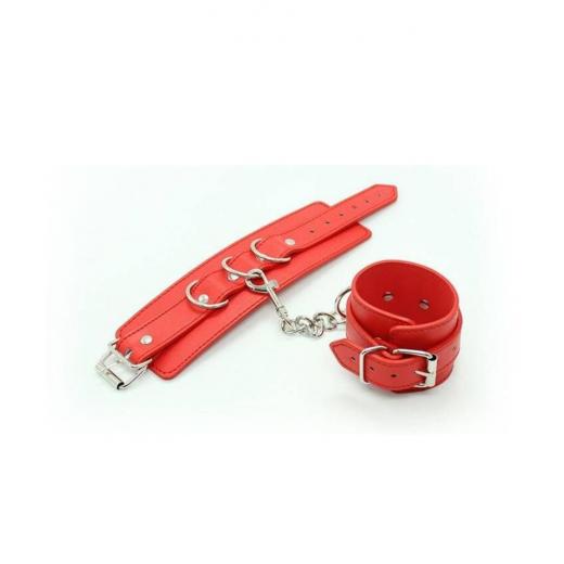 Red Soft BDSM Hand Cuffs