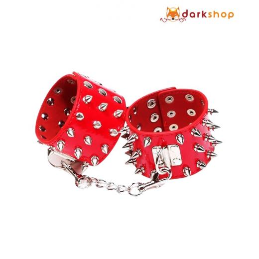 Red Passion Spike Handcuffs