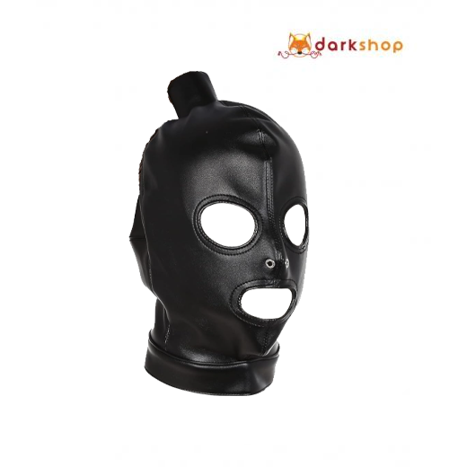 Sex Fetish Slave Hood Leather Mask