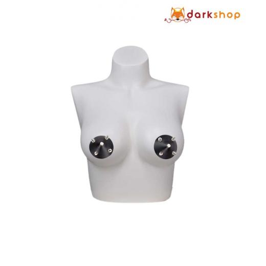 Sexy Cosplay Pasties Leather Nail Nipple Cover