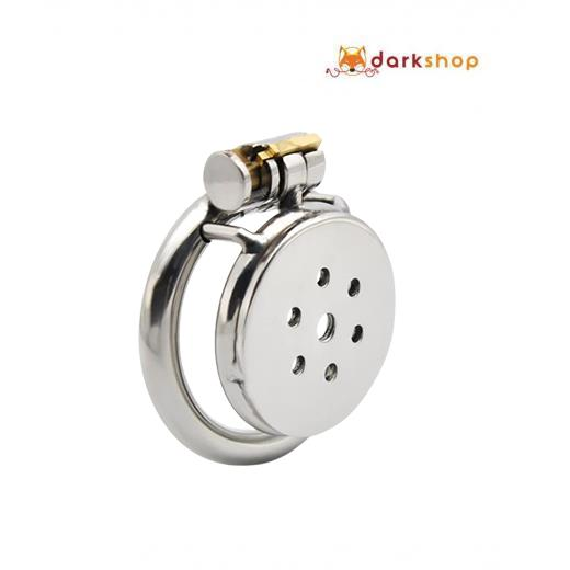 Stainless Steel Flat Chastity Cage Device