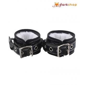 Black and White Soft Luxury Handcuff