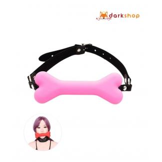 Dog Bone Neck Strap Mouth Gag