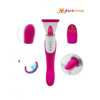 Vibrating Pussy Pump And Tongue Vibrator