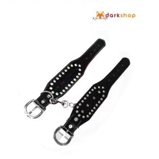 Kinky Black Handcuff Couple Cosplay