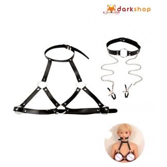 Restraints Nipple Clamps Slave Collar Fetish