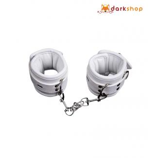 White Bondage HandCuffs