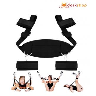 Both Wrist & Ankle Bondage Restraints