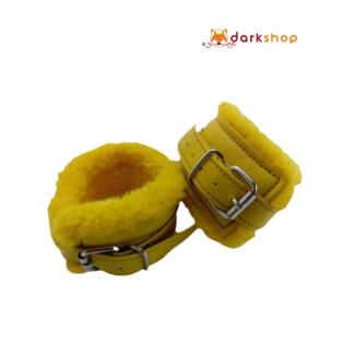 Yellow Sexy Handcuffs