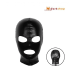 3 Open Sex Fetish Slave Hood Leather Mask