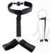 Collar Ring Mouth Gag & Handcuffs Restraints