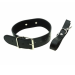 PU Leather BDSM Collar with Leash Fetish Bondage