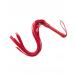 Red Faux leather whip With Tassels For Couples