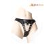 Sexy Leather Whip Female Briefs Chastity Belt