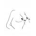 Steel Metal Chain Nipple Stimulation Clamps