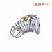Steel Spring Chastity Cage Lock