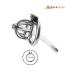 Tomi Stainless Steel Male Chastity Cock Cage With Urethral Tube For Men