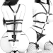 Women Punk Harness Body Chest Straps Extreme Adjustable